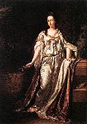Portrait of Anna Maria Luisa de' Medici, Electress Palatine Adriaen van der werff